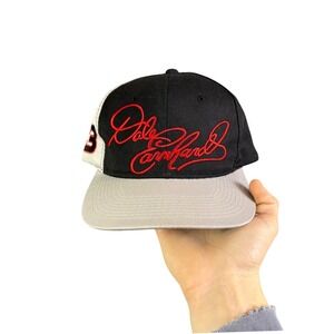 Vintage Dale Earnhardt Winston Cup Champion Snapback Hat NASCAR 3 Sports Image